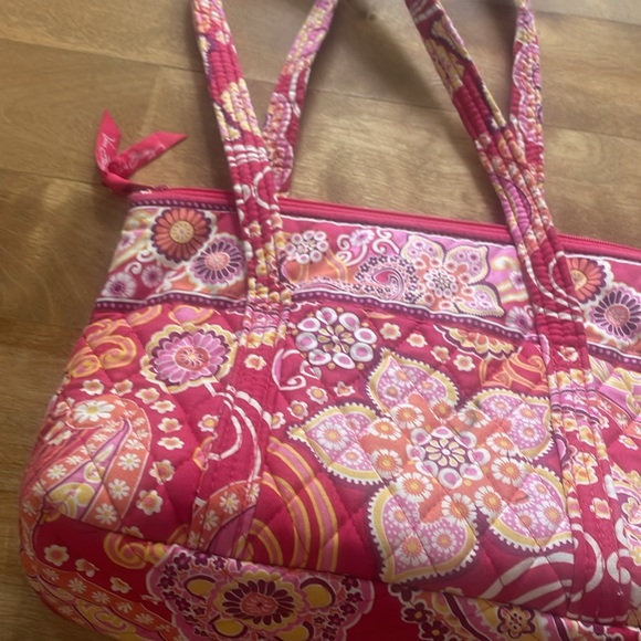 Vera Bradley Pink Paisley Bag - Picture 3 of 6